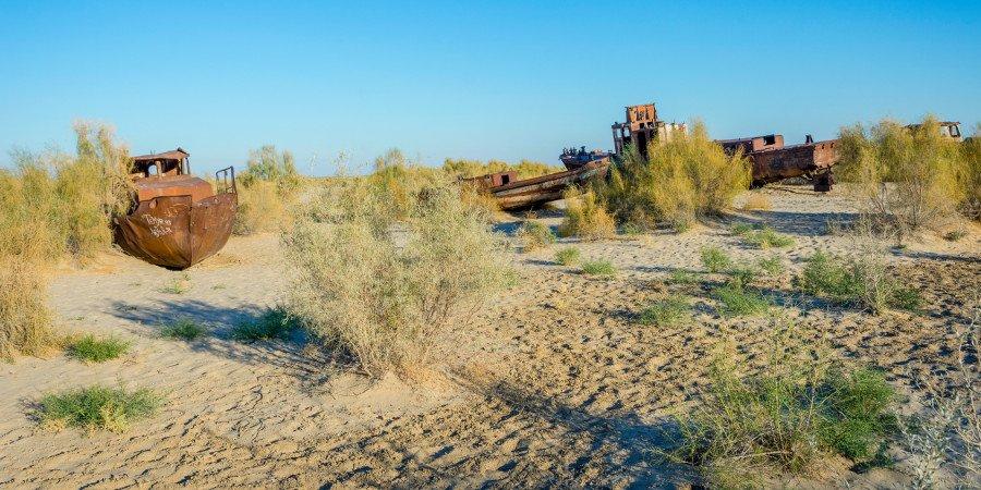 Il cimitero delle navi, Lago Aral 